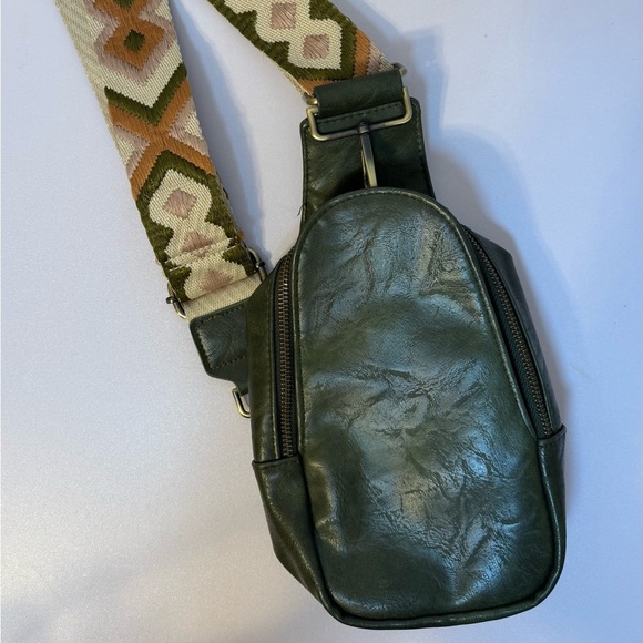 Sling Bag PU Leather Small
Crossbody Backpack
Multipurpose Chest Bag Women - Picture 10 of 11